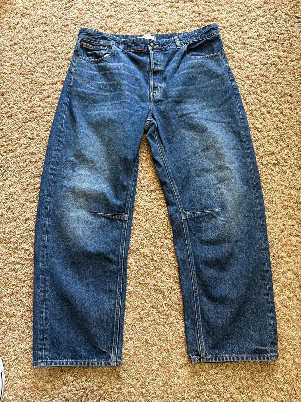 Madewell Darted Barrel Leg Jeans 32 Tall